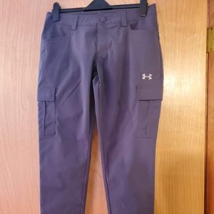 Under Armour dark gray all season gear pants. Size 8. NWT.